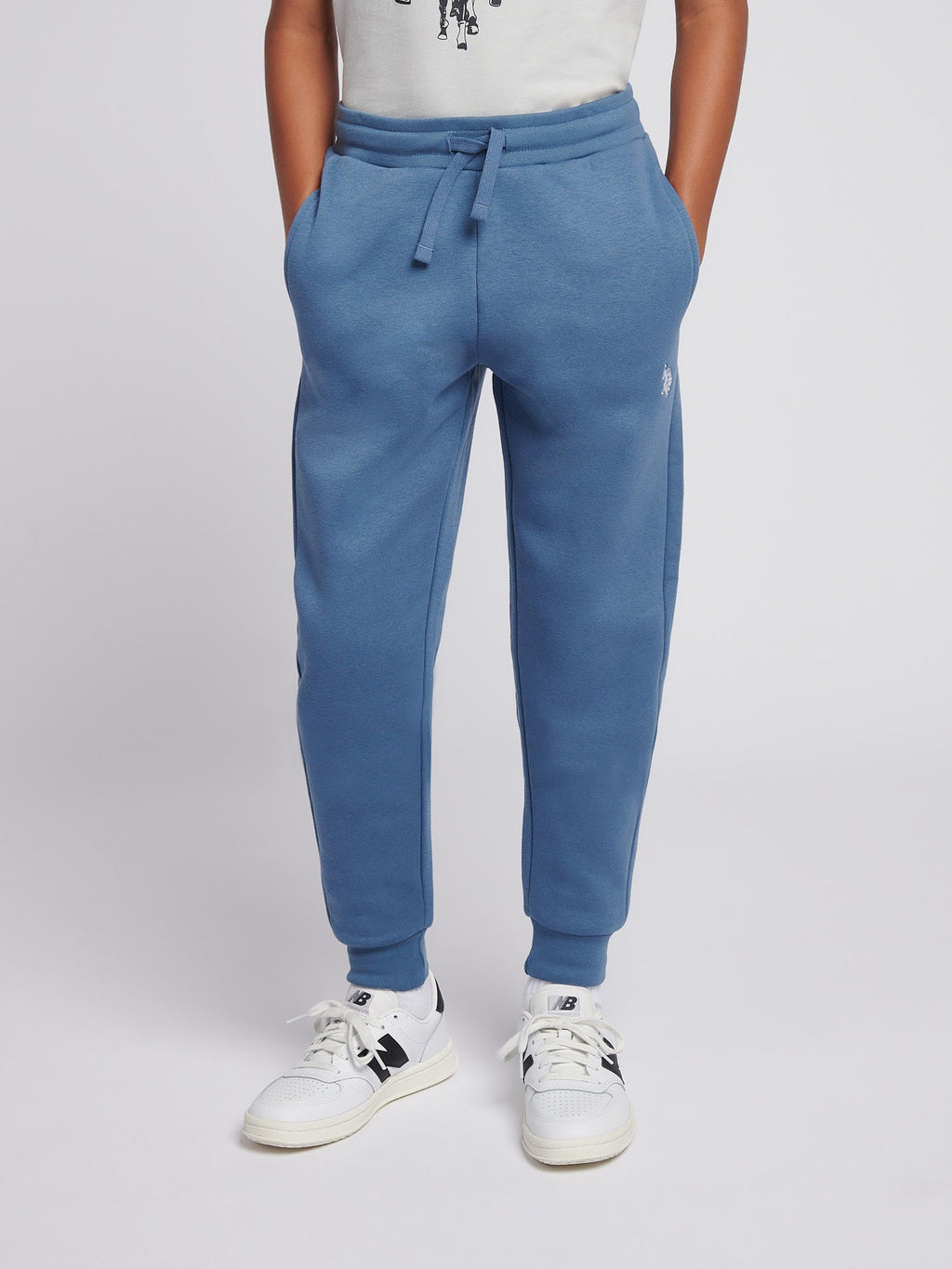 Boys Graphic Crew & Jogger Set in Blue Horizon