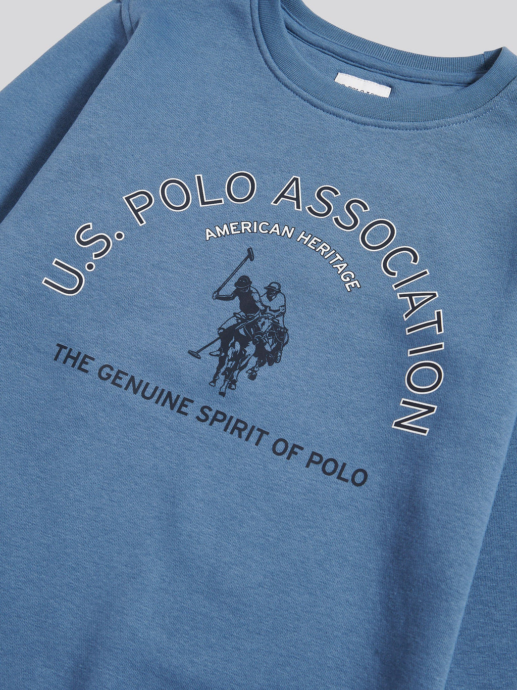 Boys Graphic Crew & Jogger Set in Blue Horizon