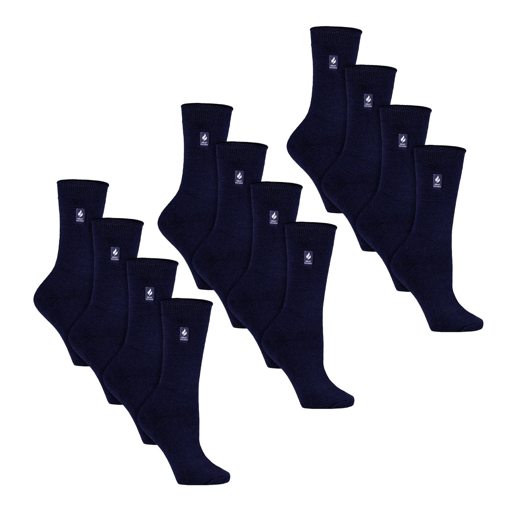 Ladies Ultra Lite Extra Thin 1.0 TOG Casual Thermal Socks (Multipack Options)