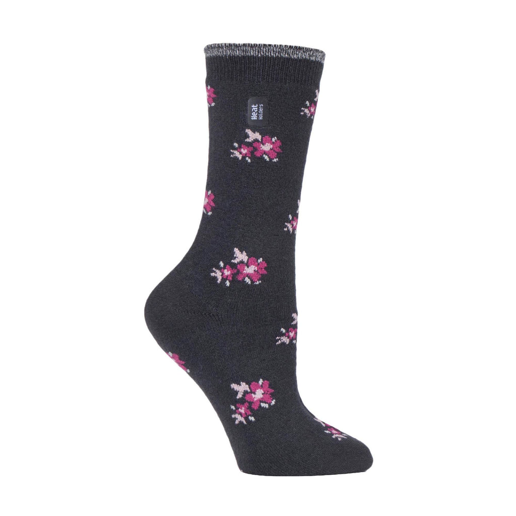 Ladies Ultra Lite Extra Thin 1.0 TOG Casual Thermal Socks (Multipack Options)
