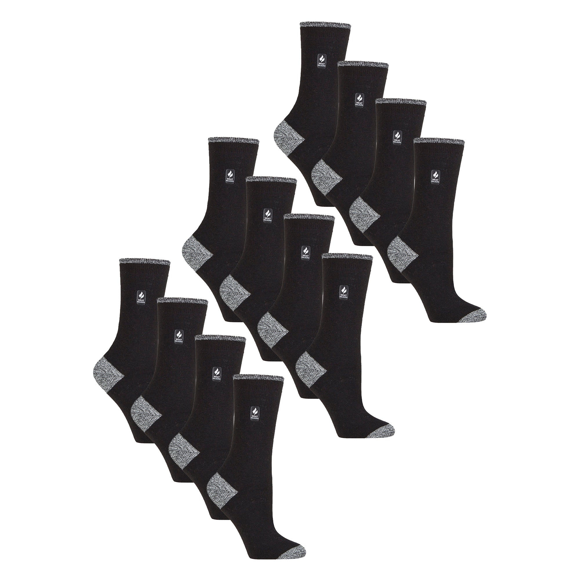 Ladies Ultra Lite Extra Thin 1.0 TOG Casual Thermal Socks (Multipack Options)