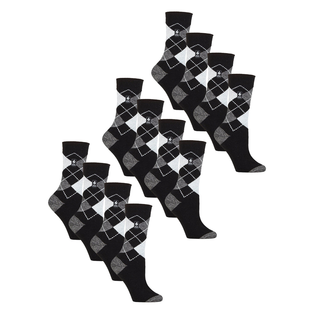 Ladies Ultra Lite Extra Thin 1.0 TOG Casual Thermal Socks (Multipack Options)