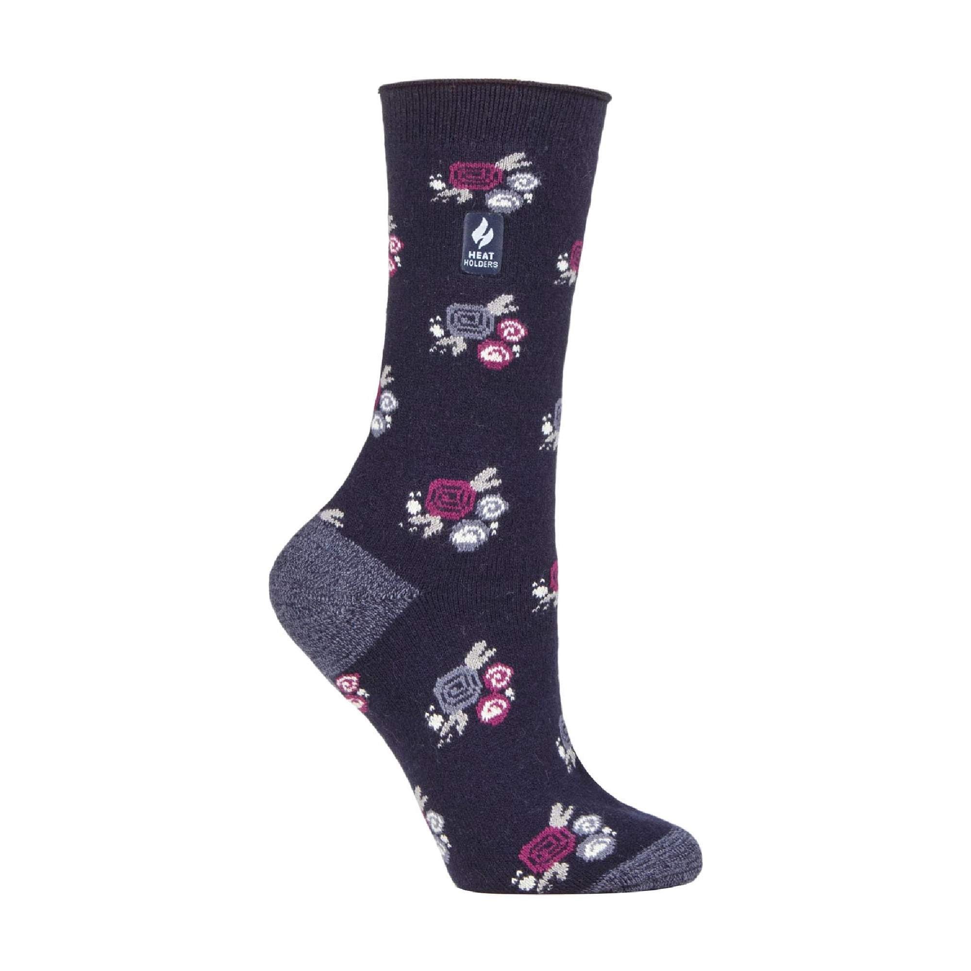 Ladies Ultra Lite Extra Thin 1.0 TOG Casual Thermal Socks (Multipack Options)