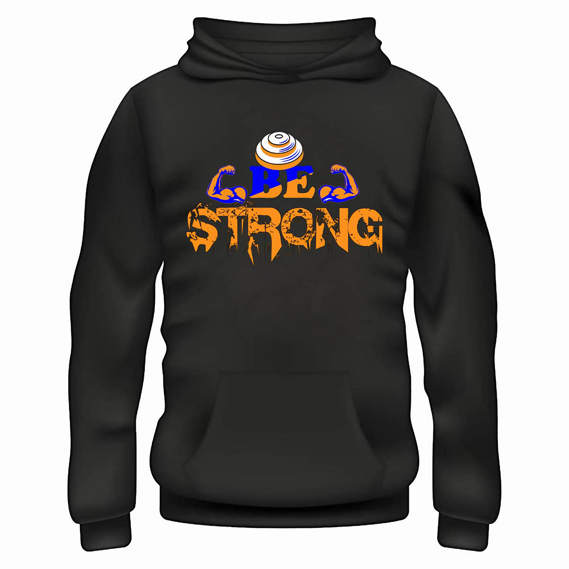 Be Strong Hoodie - Black