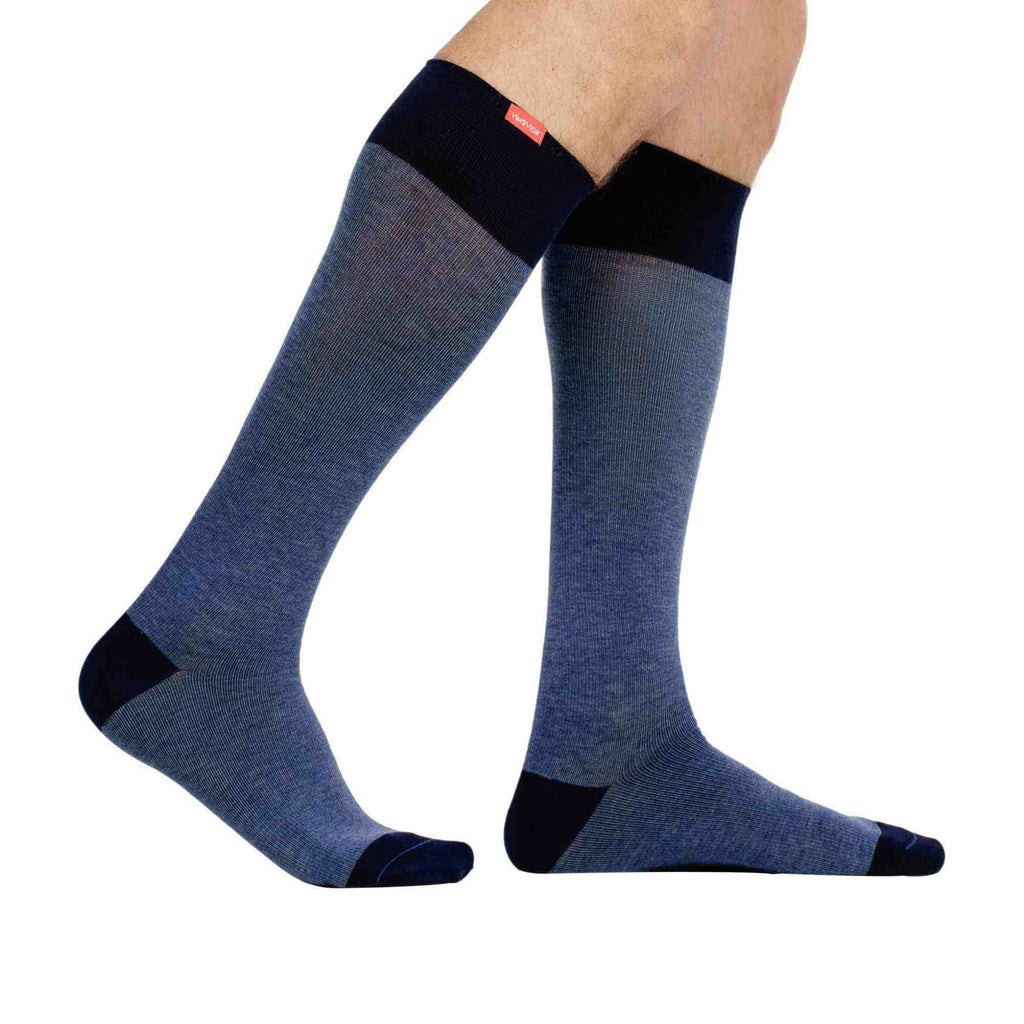 1 Pack Cotton Graduated Compression Socks | 15-20 mmHg
