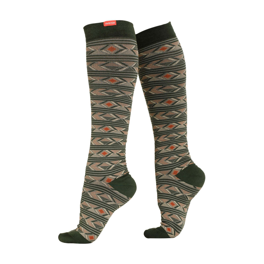 1 Pack Cotton Graduated Compression Socks | 15-20 mmHg