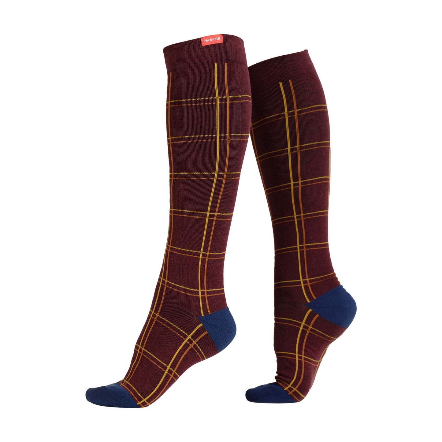 1 Pack Cotton Graduated Compression Socks | 15-20 mmHg