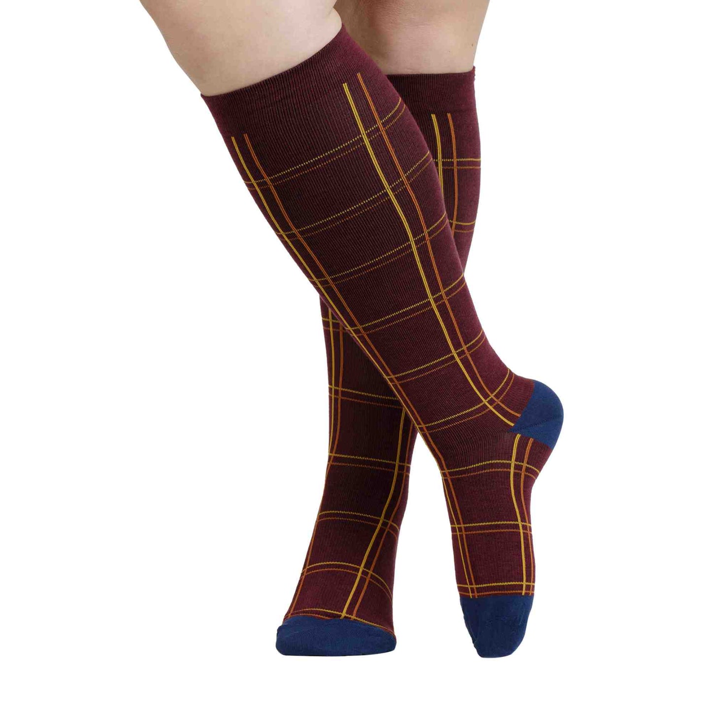 1 Pack Cotton Graduated Compression Socks | 15-20 mmHg