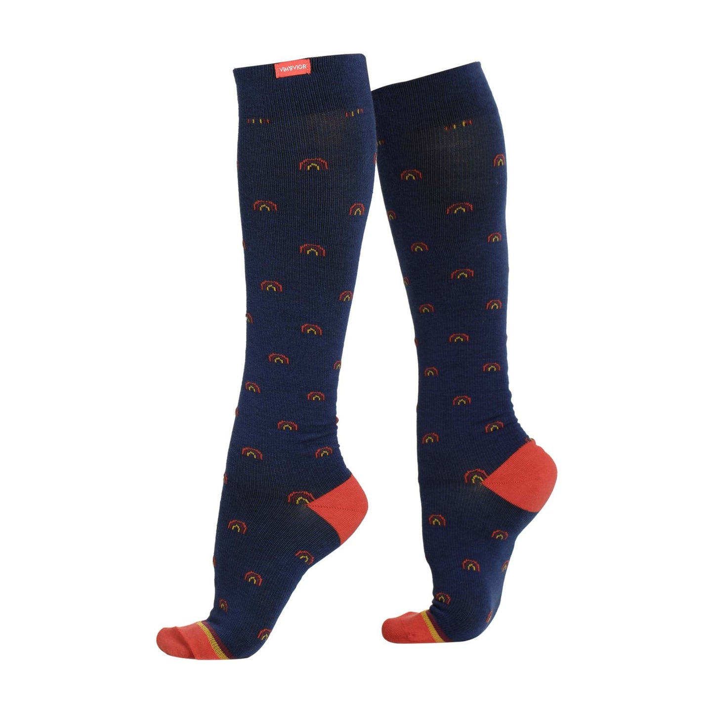 1 Pack Cotton Graduated Compression Socks | 15-20 mmHg