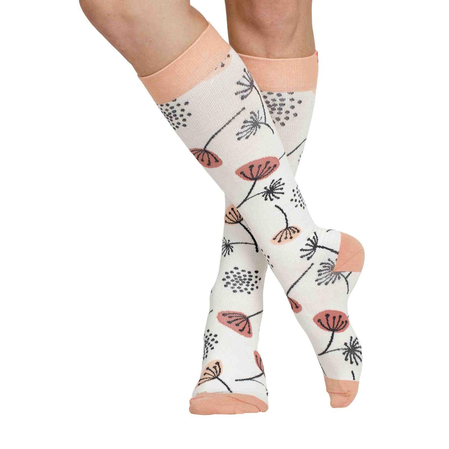 1 Pack Cotton Graduated Compression Socks | 15-20 mmHg