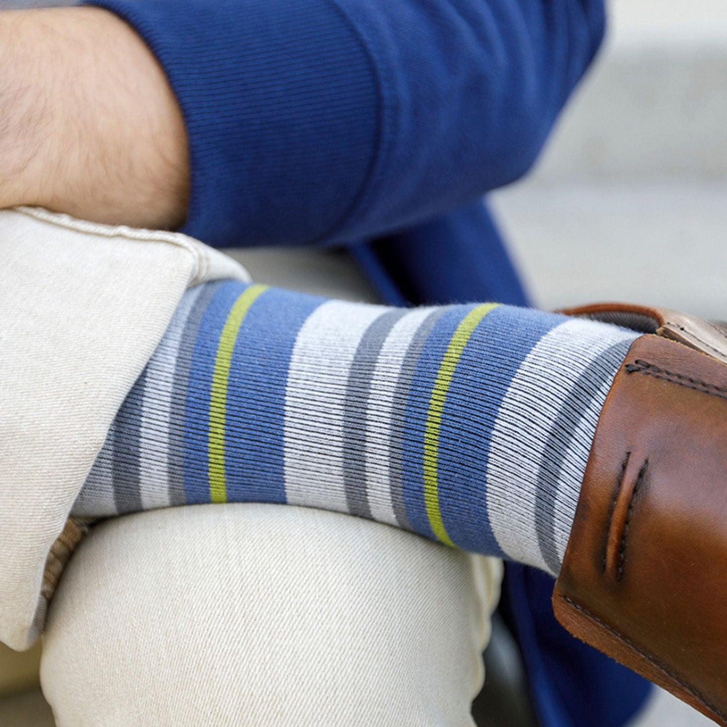 1 Pack Cotton Graduated Compression Socks | 15-20 mmHg