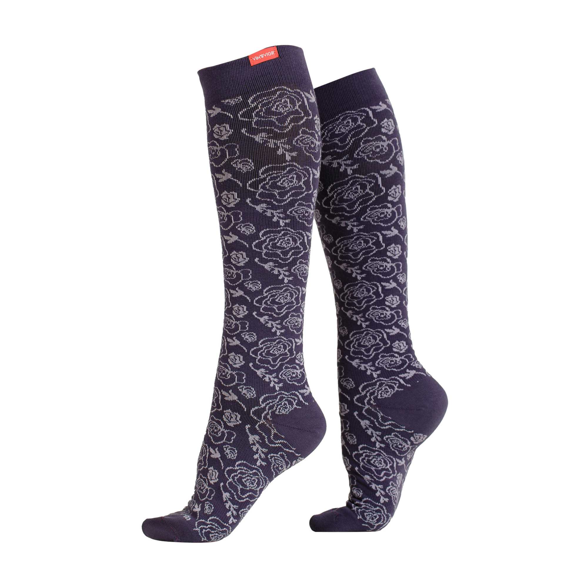 1 Pack Merino Wool Graduated Compression Socks | 15-20 mmHg