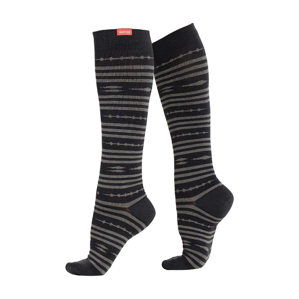 1 Pack Wide Calf Merino Wool Graduated Compression Socks | 15-20 mmHg