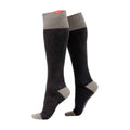 1 Pack Wide Calf Cotton Graduated Compression Socks | 20-30 mmHg
