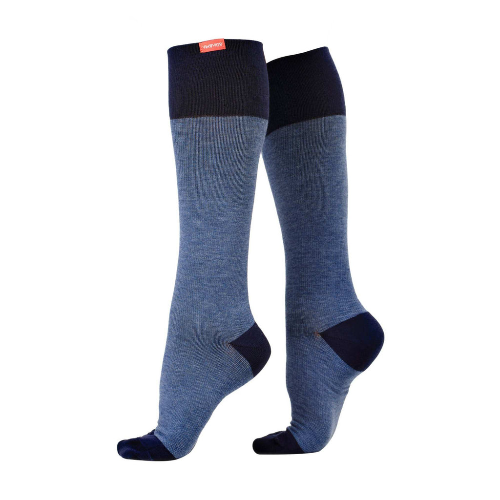 1 Pack Cotton Graduated Compression Socks | 20-30 mmHg