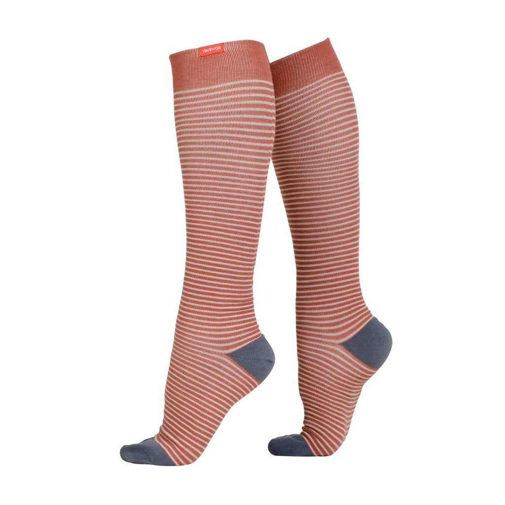 1 Pack Cotton Graduated Compression Socks | 20-30 mmHg