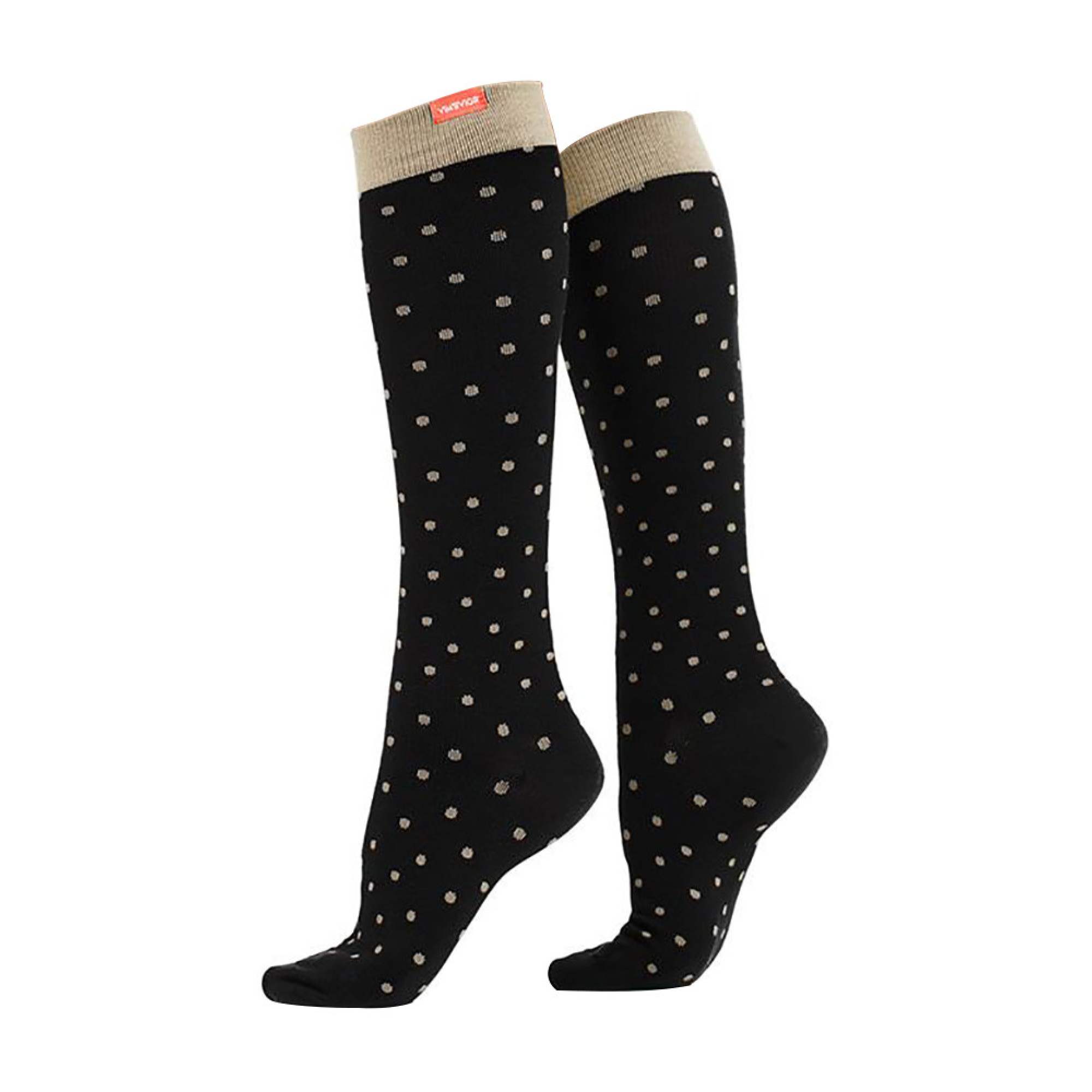 1 Pack Wide Calf Cotton Graduated Compression Socks | 30-40 mmHg