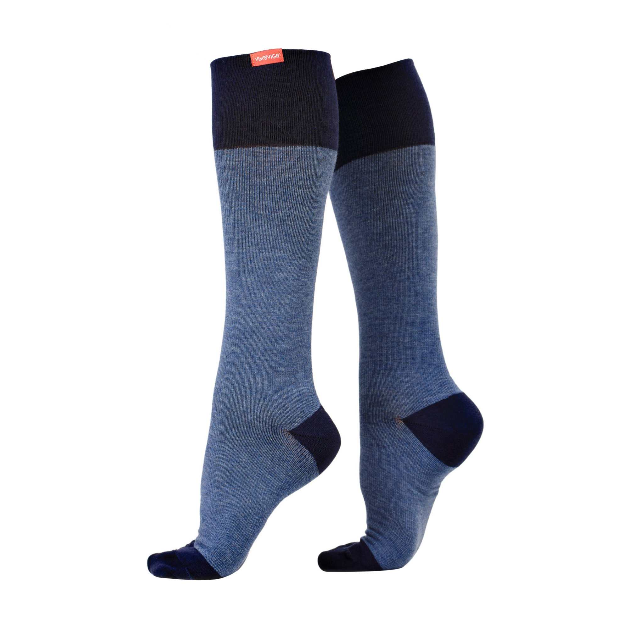 1 Pack Cotton Graduated Compression Socks | 30-40 mmHg