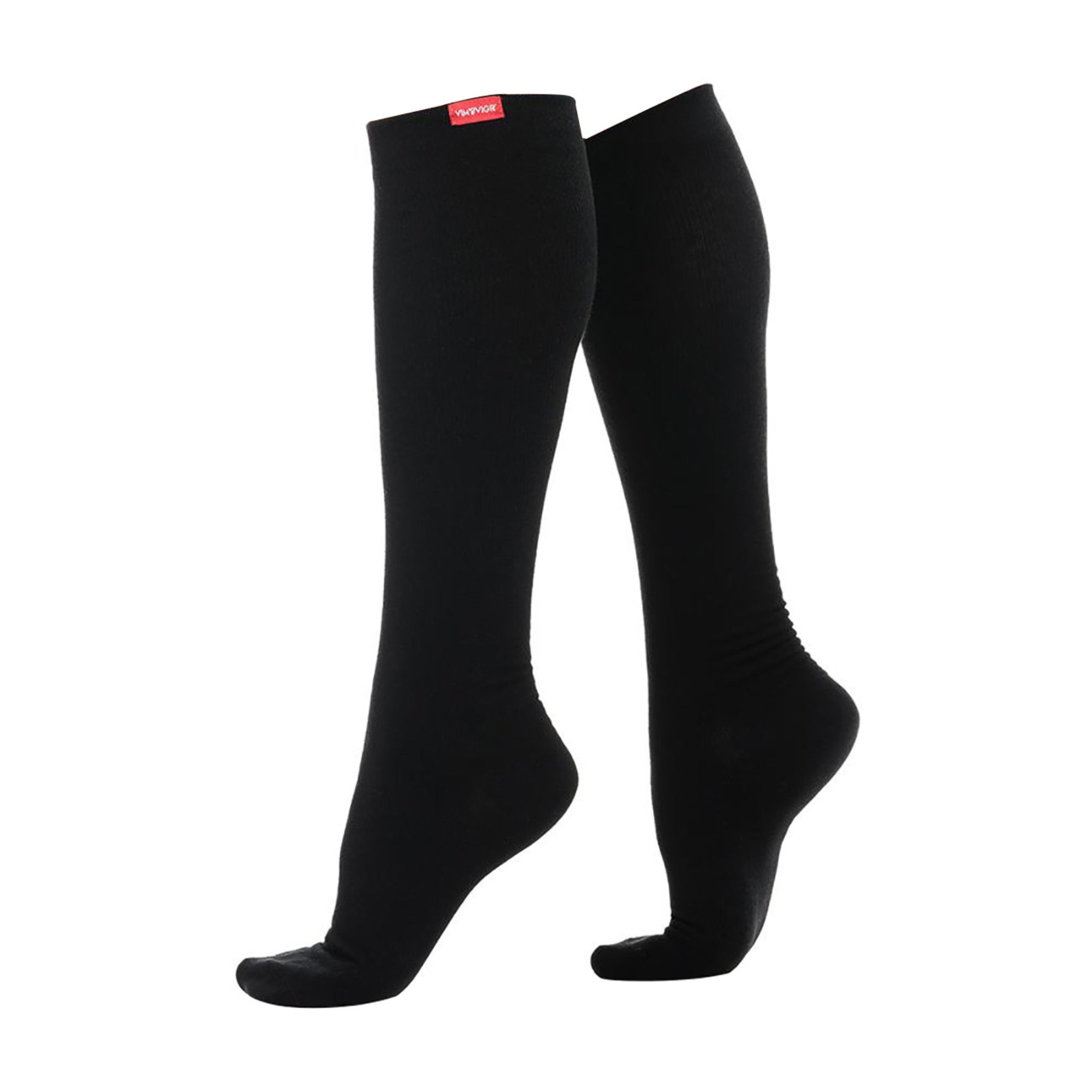 1 Pack Moisture Wicking Nylon Graduated Compression Socks | 30-40 mmHg