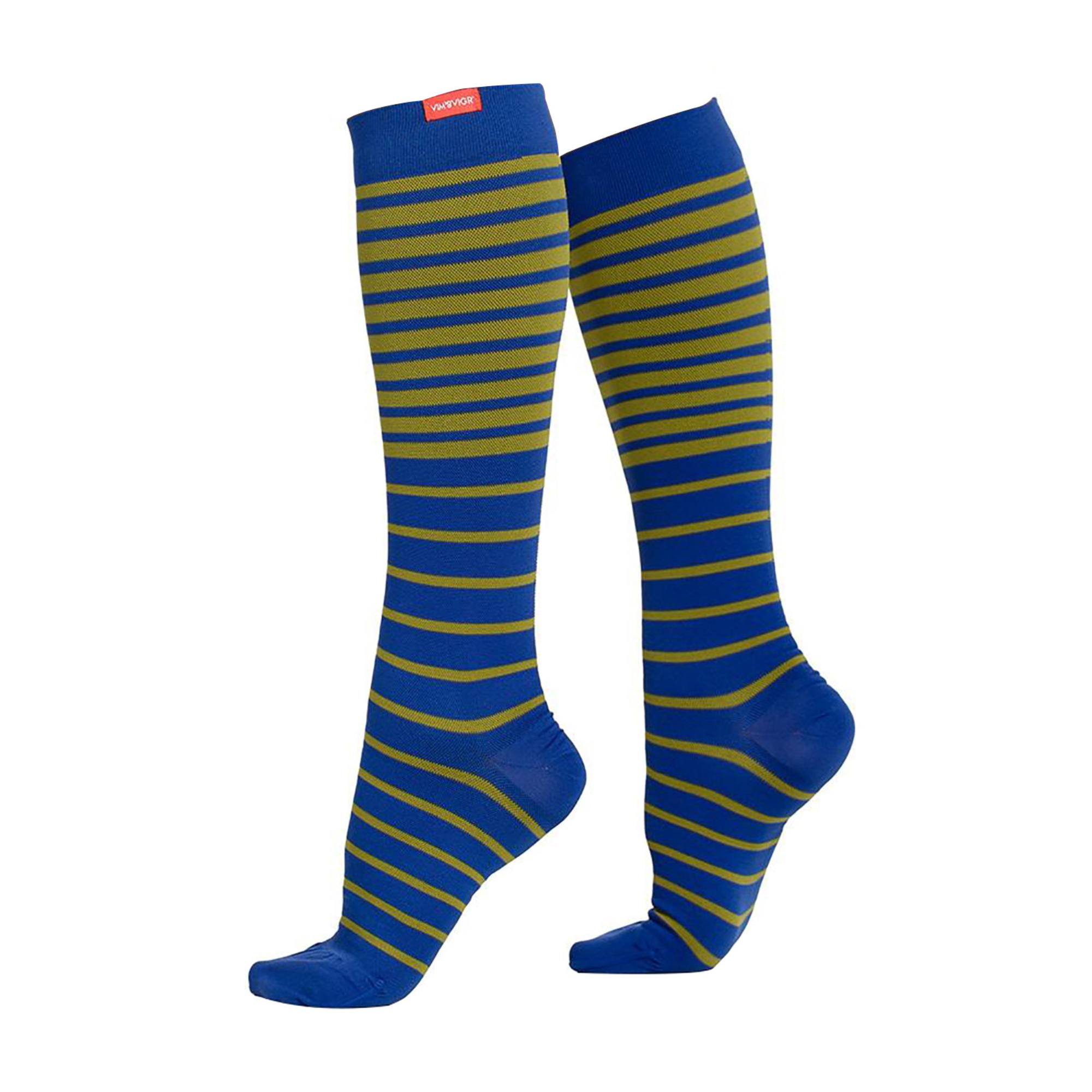 1 Pack Nylon Graduated Compression Socks | 30-40 mmHg