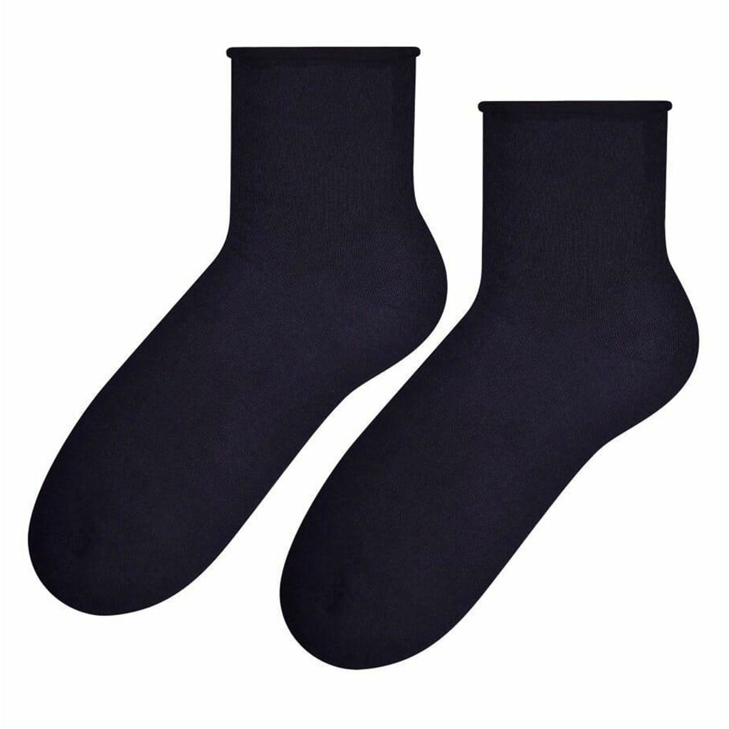 4 Pairs Ladies Bamboo Sensory Socks - Soft Seamless All Day Comfort Socks