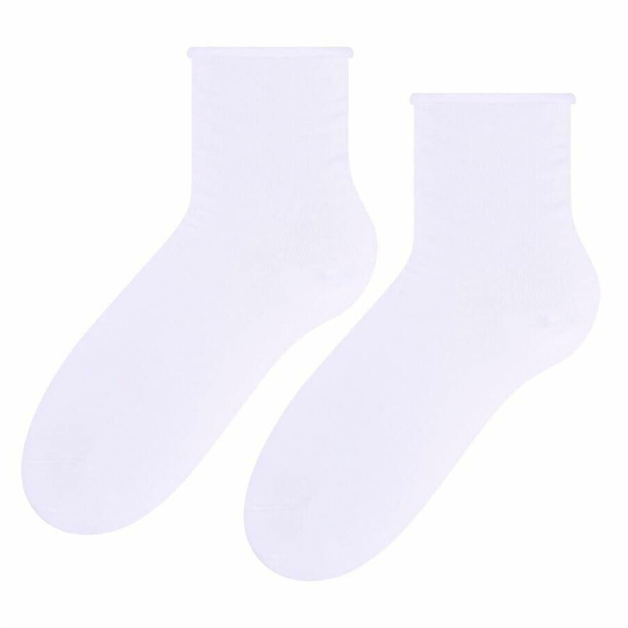 4 Pairs Ladies Bamboo Sensory Socks - Soft Seamless All Day Comfort Socks