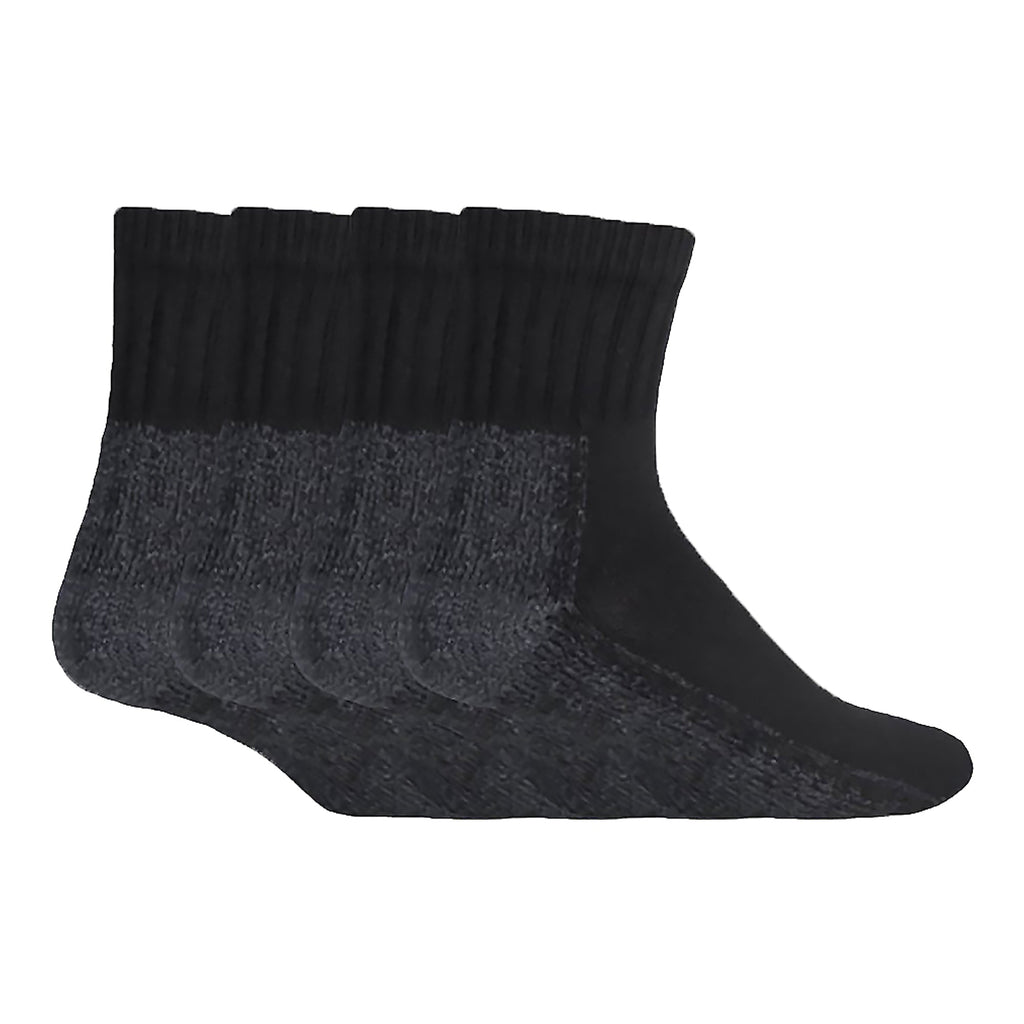 4 Pack Mens Low Cut Trainer Work Safety Socks