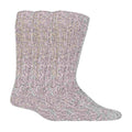 3 Pack Mens Warm Ribbed Knitted Wool Work Boot Socks
