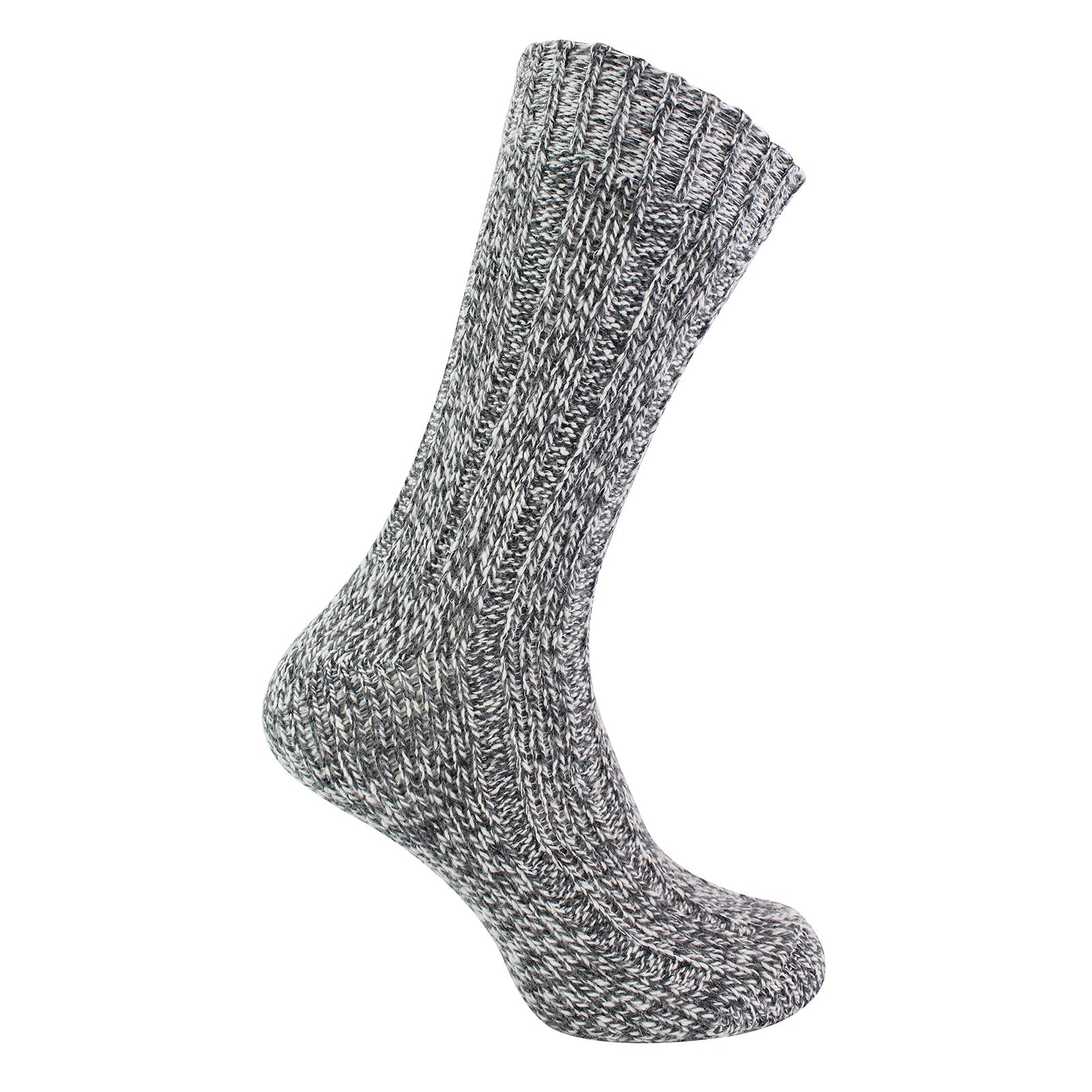 3 Pack Mens Warm Ribbed Knitted Wool Work Boot Socks