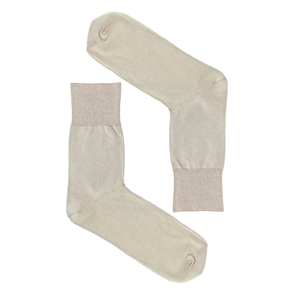 4 Pairs Mens Bamboo Sensory Socks - Soft Seamless All Day Comfort Socks