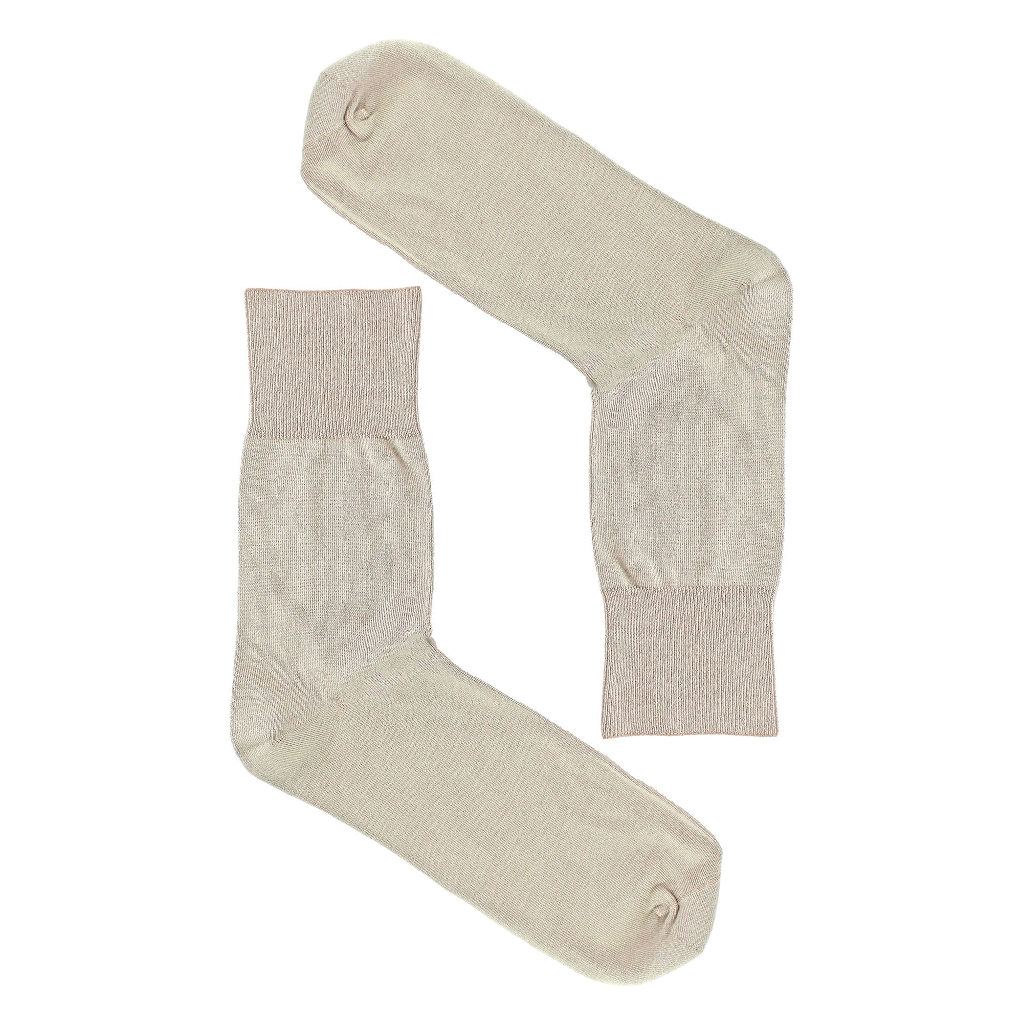 4 Pairs Mens Bamboo Sensory Socks - Soft Seamless All Day Comfort Socks