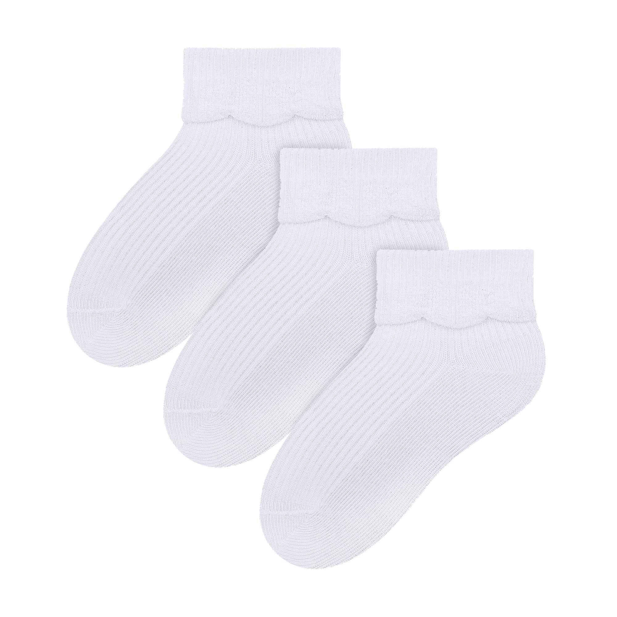 3 Pack Baby Cute Soft Bamboo Socks (3 Sizes)
