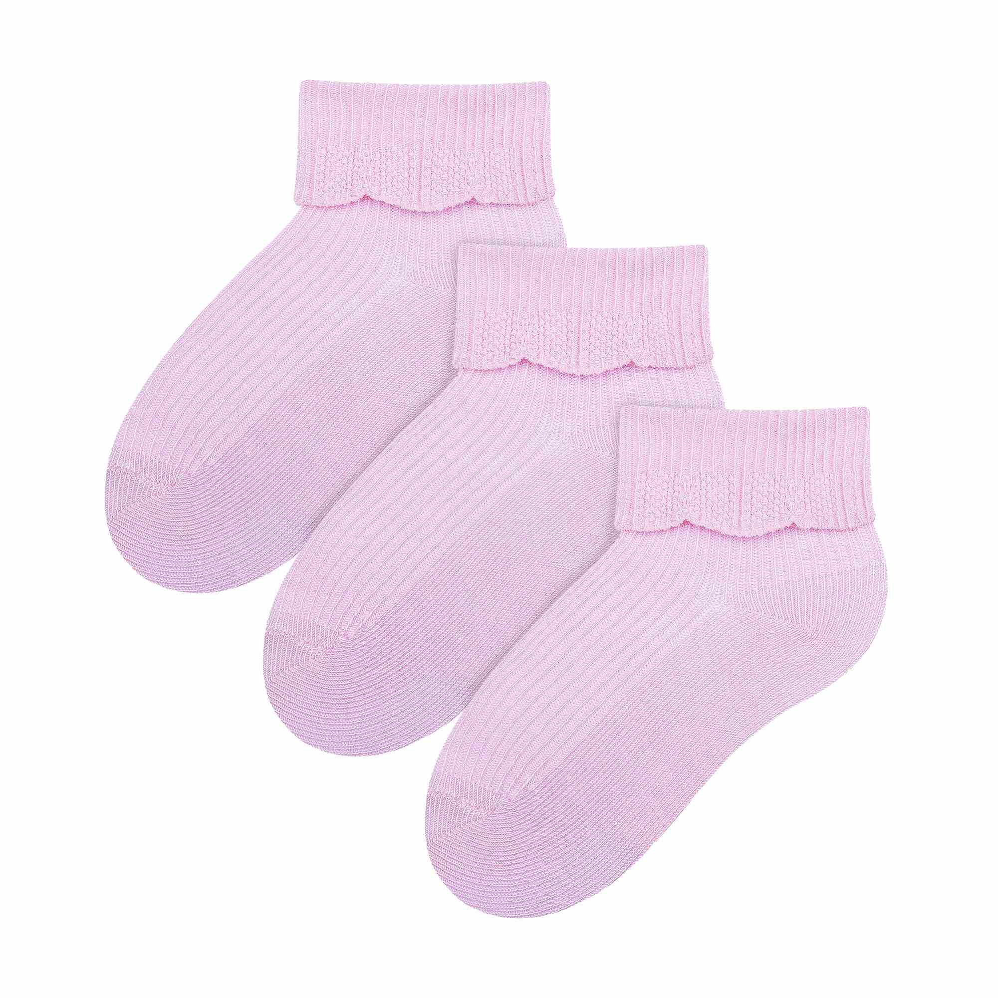 3 Pack Baby Cute Soft Bamboo Socks (3 Sizes)