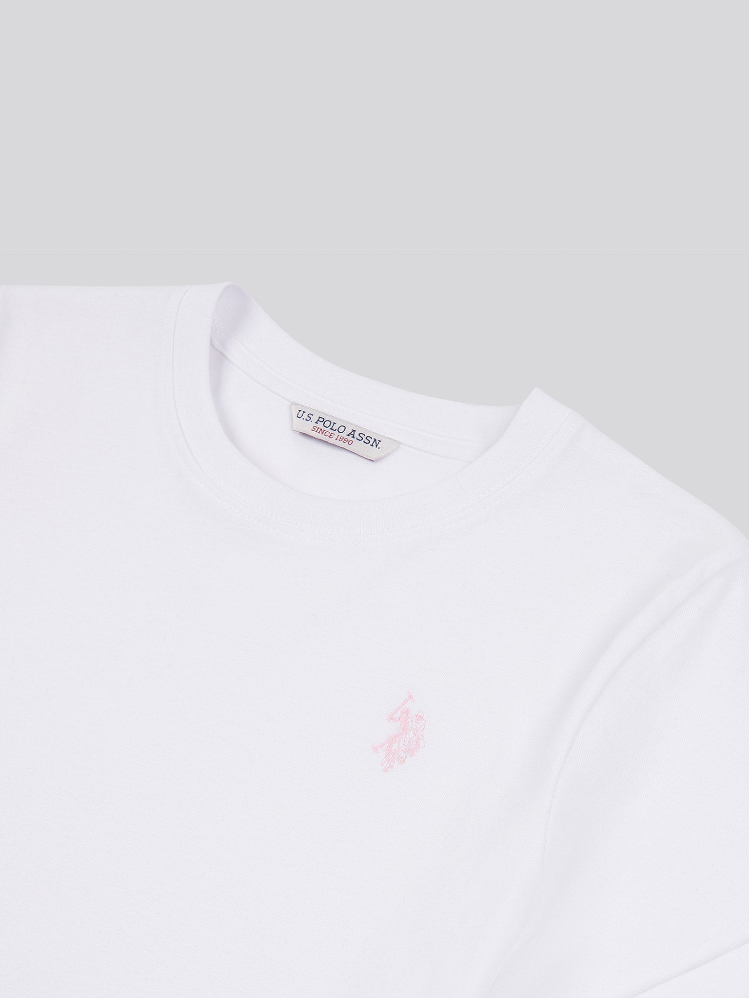 Womens Crew Neck T-Shirt Bright White