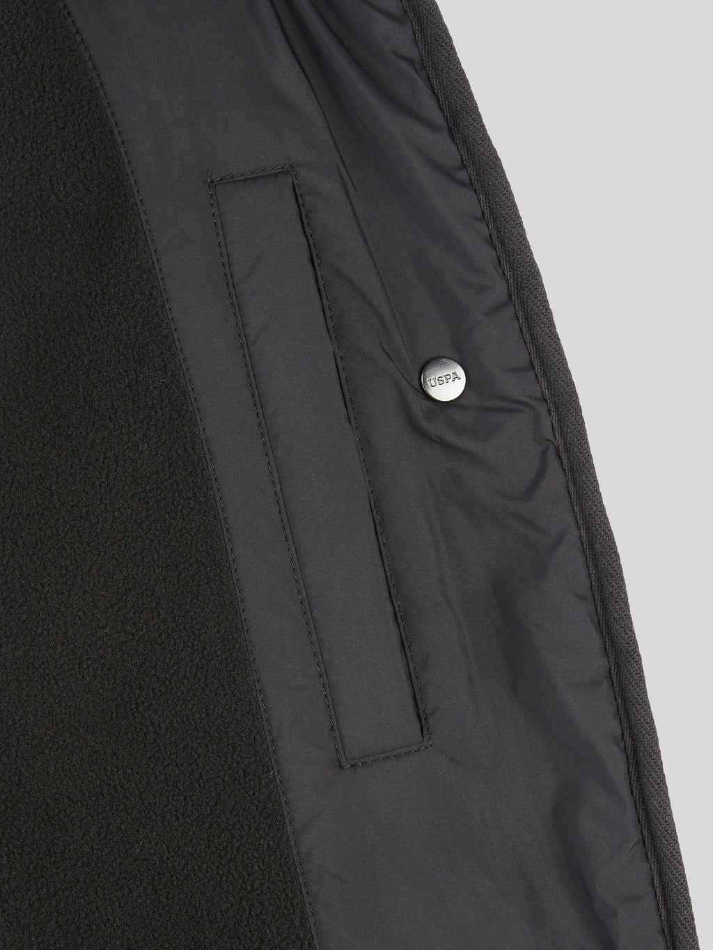 Womens Lightweight Quilted Jacket in Black