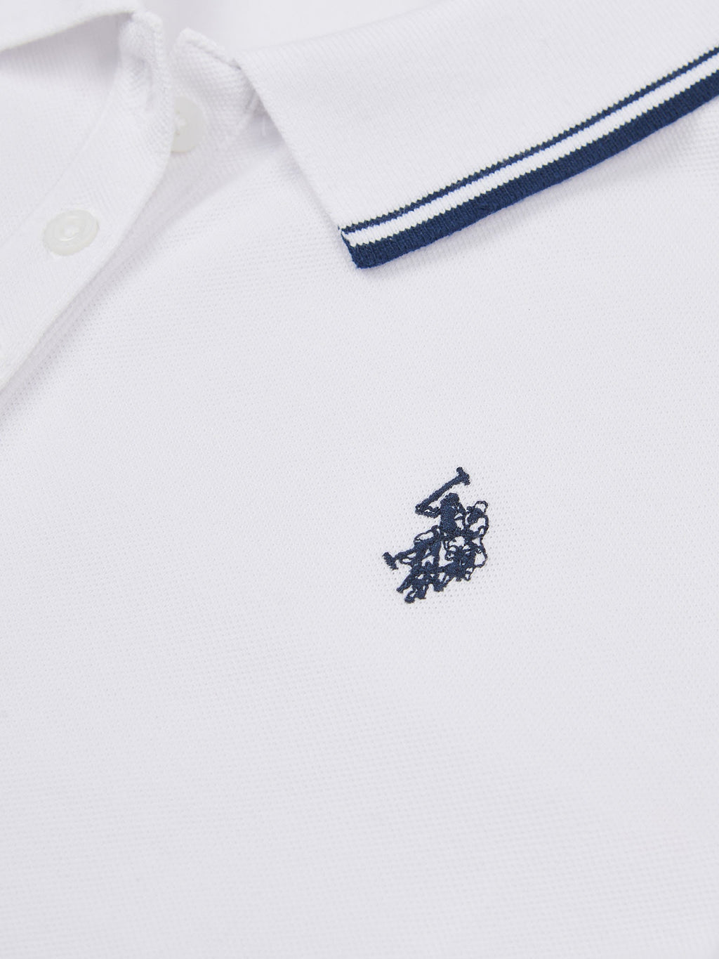 Womens Polo Shirt Bright White