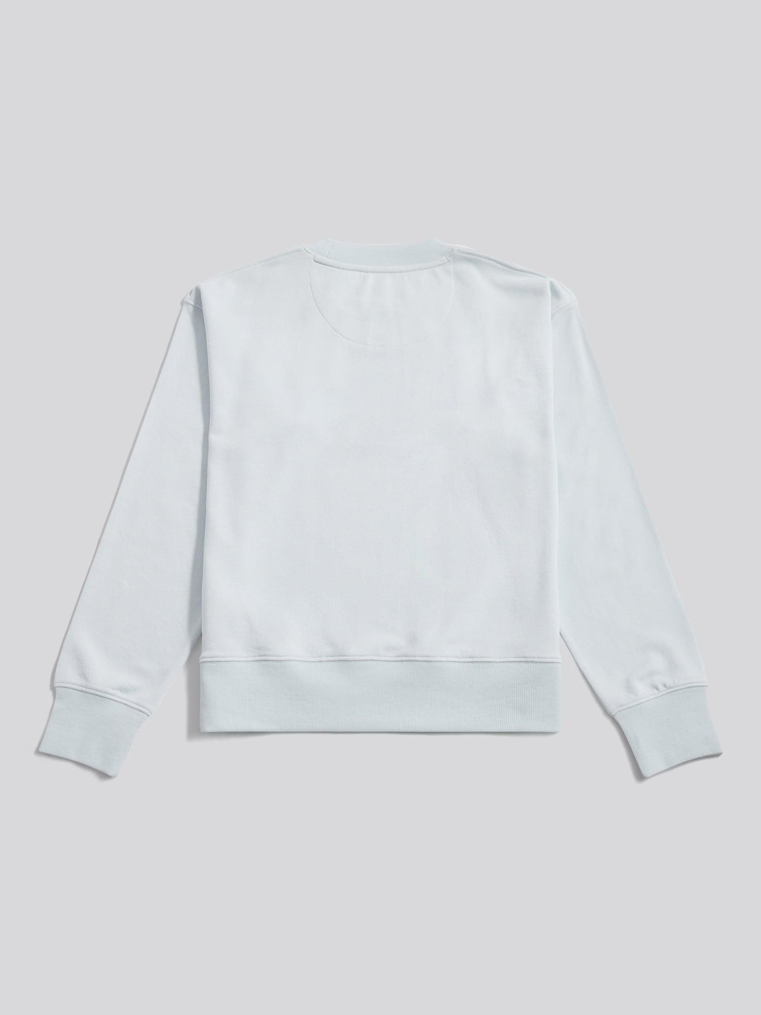Womens Arc Graphic Crew Sweat in Ballad Blue