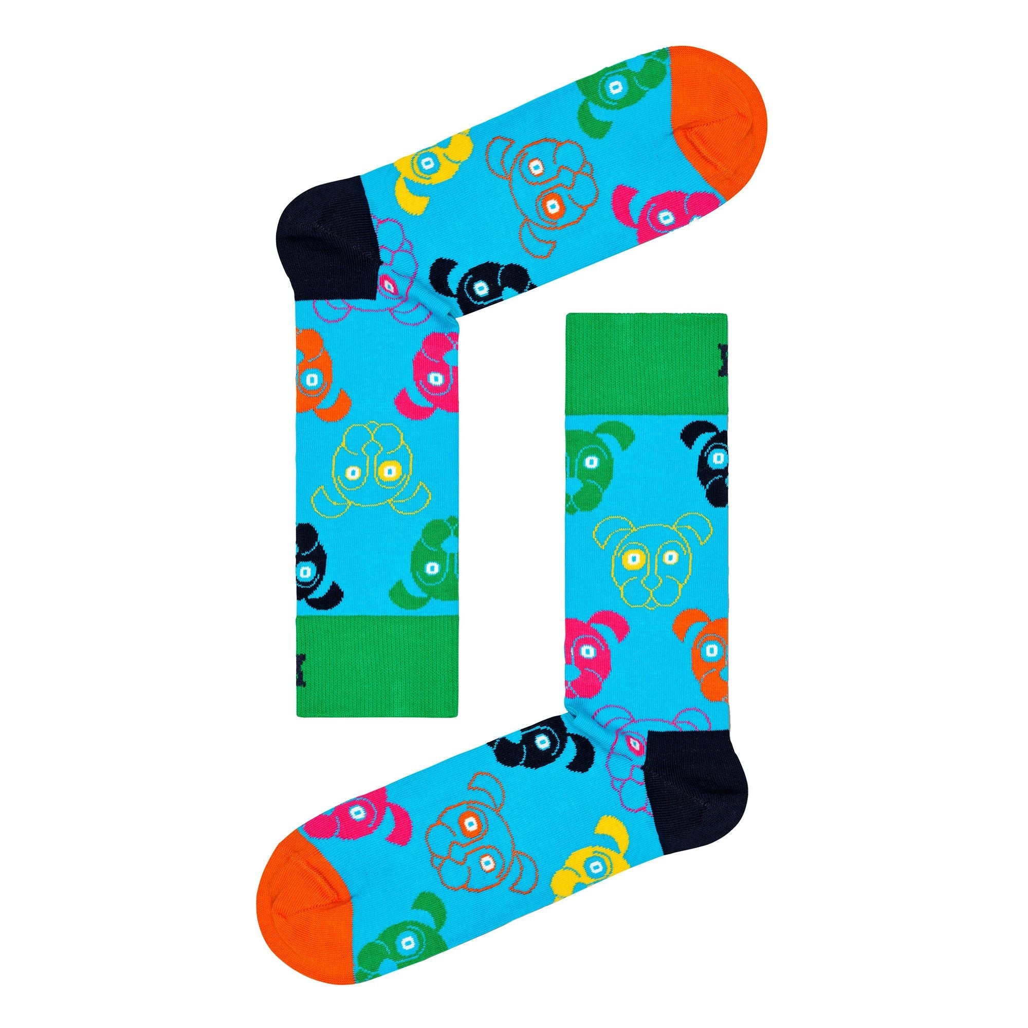 3 Pack Mens & Ladies Mixed Dog Socks Gift Set