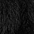Yumi Black Luxe Fluffy Faux Fur Coat