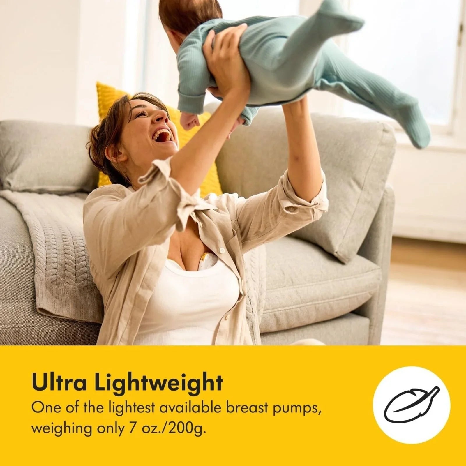 Medela Magic InBra Wearable Single Electric Breast Pump