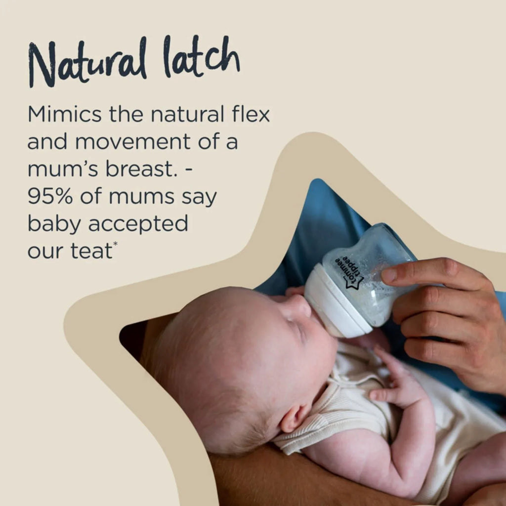Tommee Tippee Closer to Nature Teat Medium Flow 3+ months Pack of 2