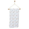 Little Dreams Girl Muslin Blanket - White
