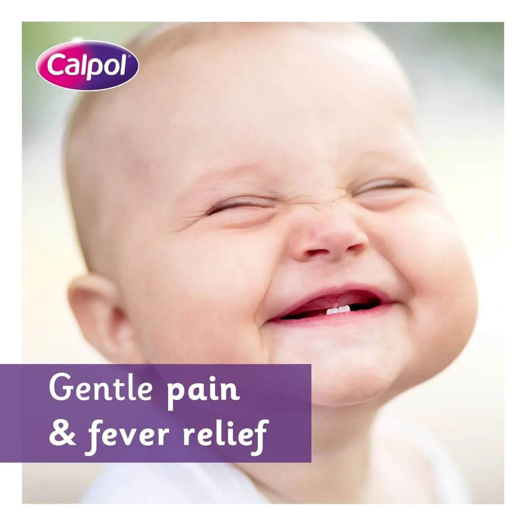 Calpol Sugar Free Infant Suspension Paracetamol Strawberry Flavour 100ml