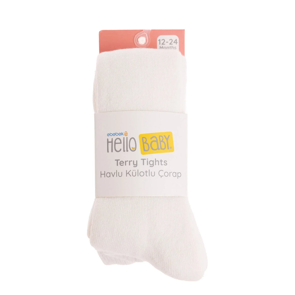 HelloBaby Baby Girl Tight - White