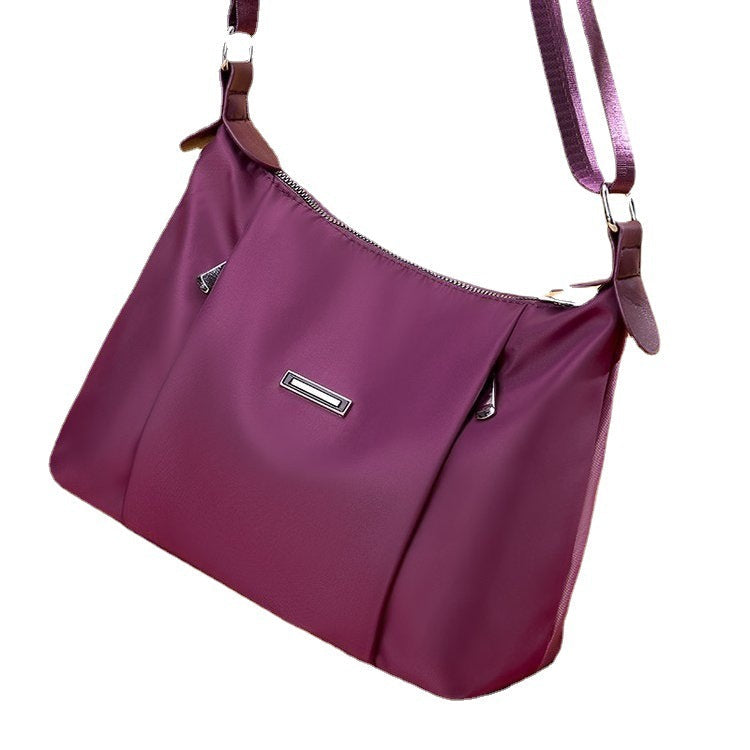 Fashion Oxford Cloth Shoulder Bag Simple Women's Crossbody Bag