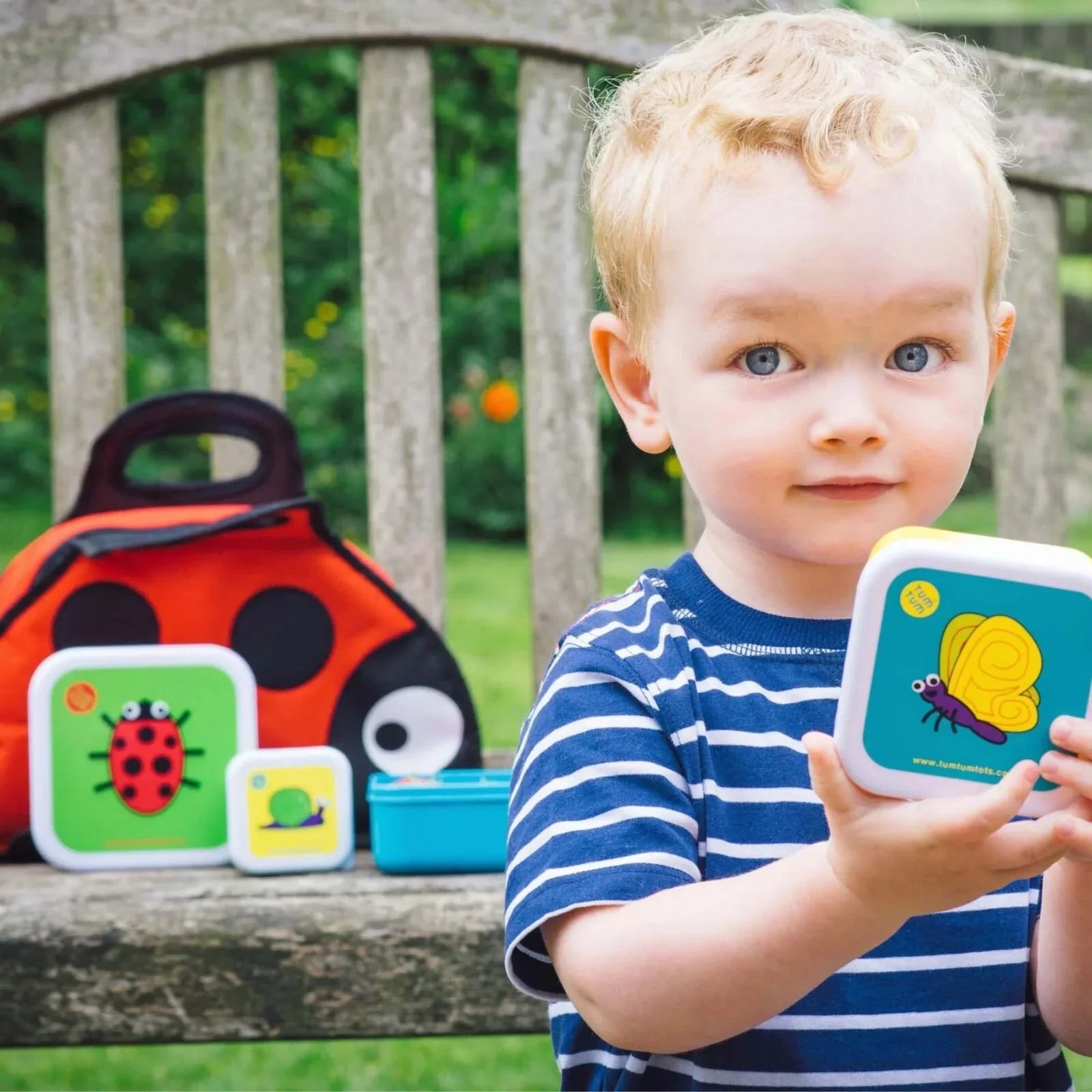 TUM TUM Nesting Snack Pots Pack of 4 - Bugs