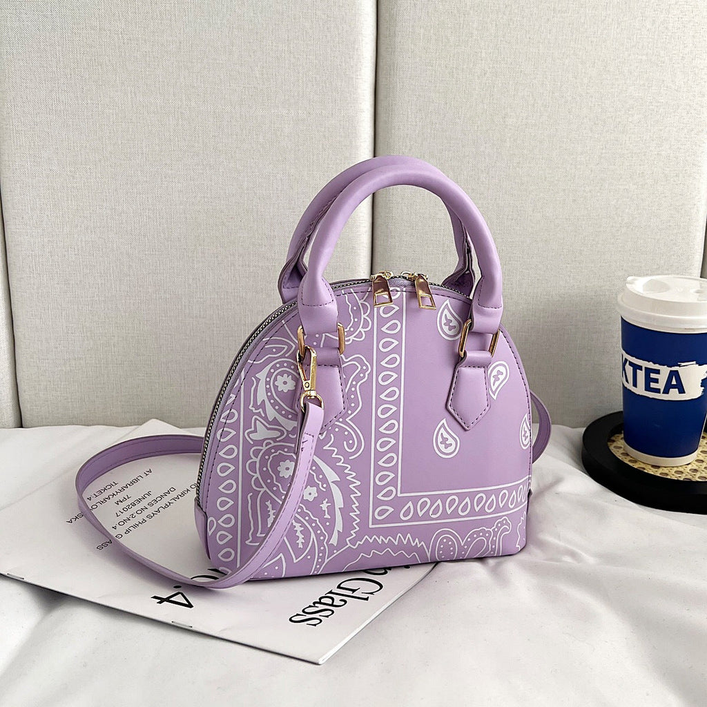 New Paisley Portable One-shoulder Crossbody Hand Carrying Shell Bag