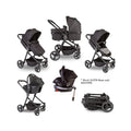 Red Kite Push Me Savanna i-Size 3-in-1 Travel System - Zebra
