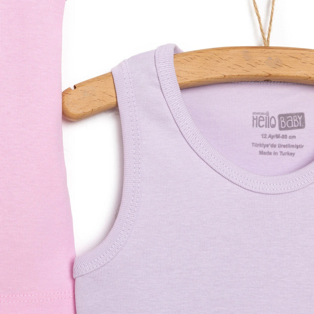 HelloBaby Baby Girl Athlete 2 pcs - Lilac