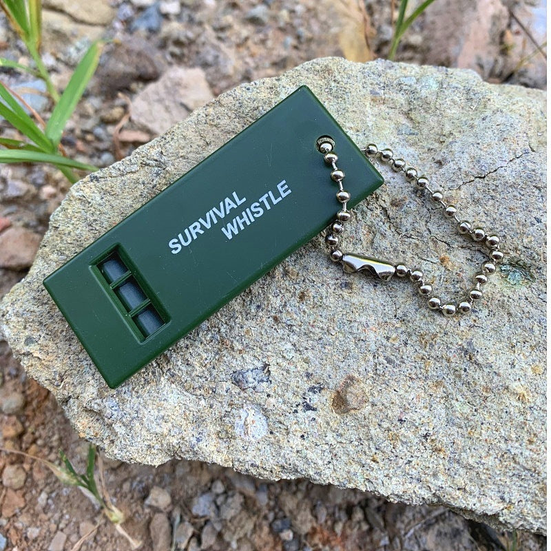 Premium Emergency Safety Whistle - Ultra Loud Survival Whistle for Outdoor Adventures